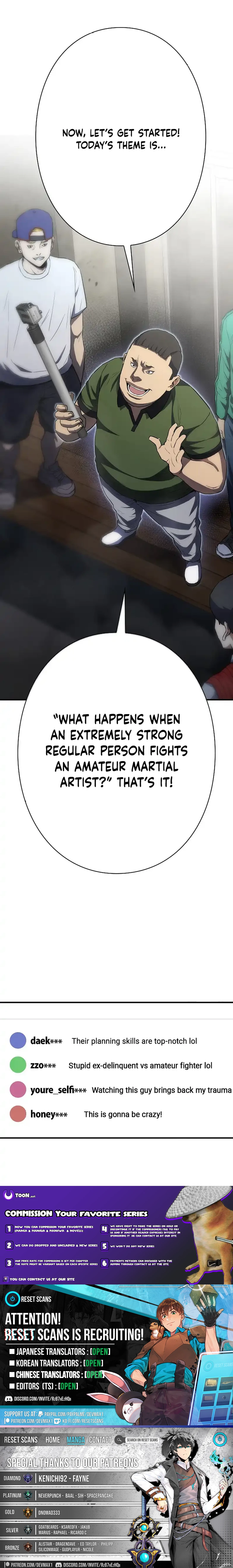 The Villain of the Octagon Chapter 09 Page 1