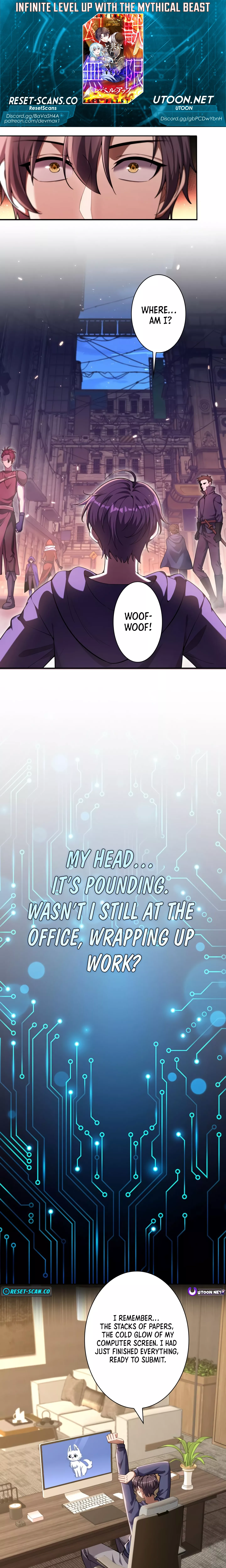 Infinite Level Up with the Mythical Beast Chapter 01 Page 1