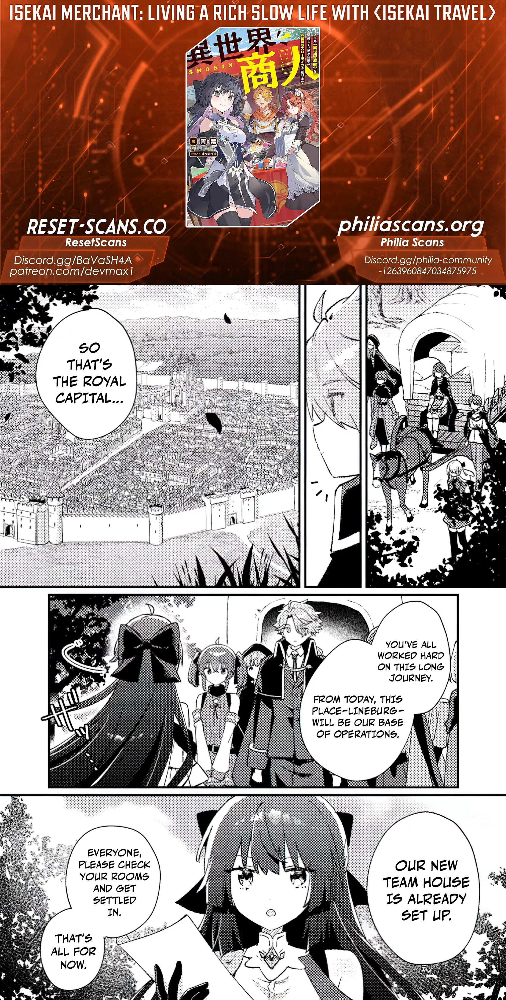 Isekai Merchant: Living a Rich Slow Life with <Isekai Travel> Chapter 03.1 Page 1