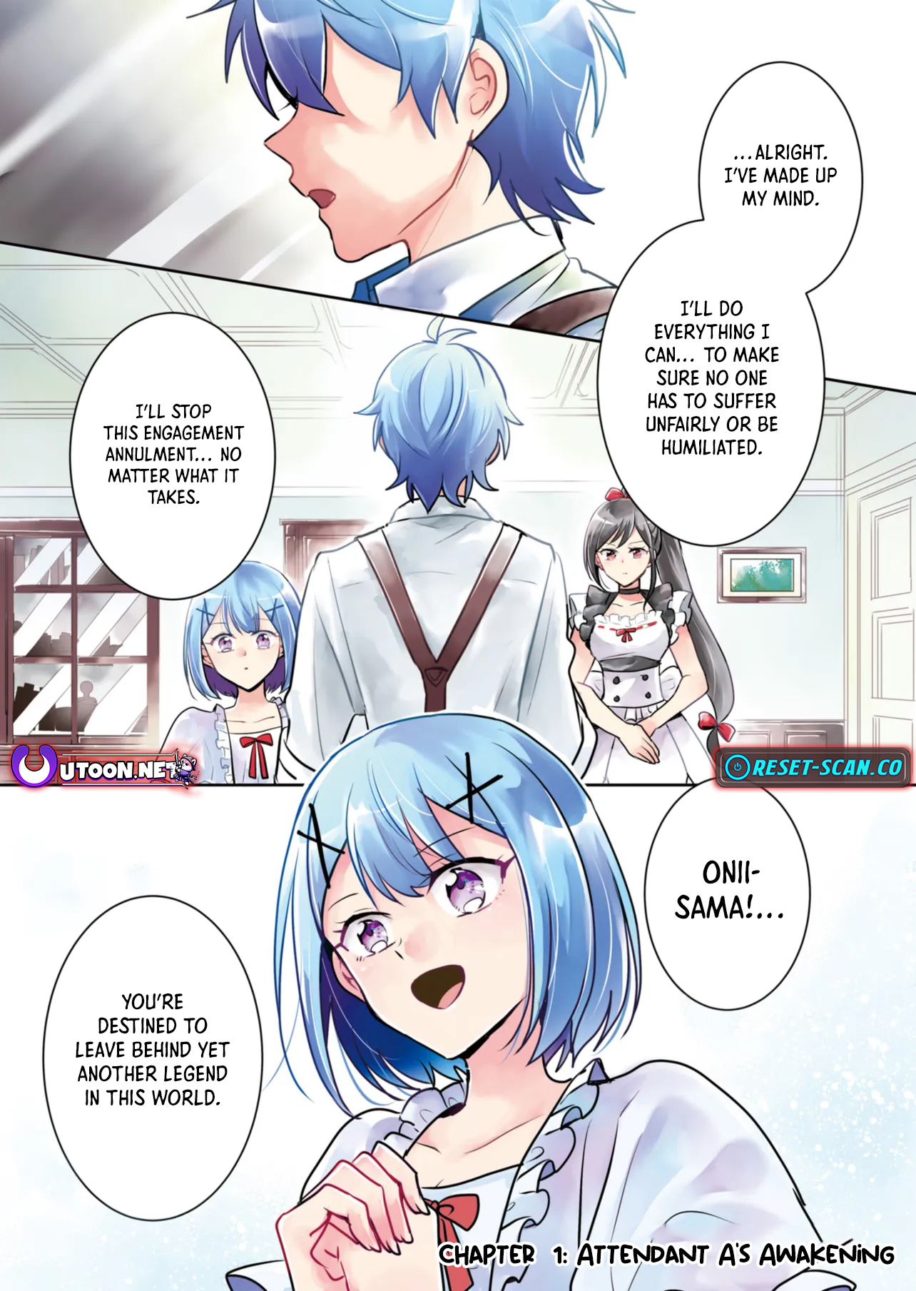 Princes Attendant A Is The Villainesss Ally Chapter 01 Page 1