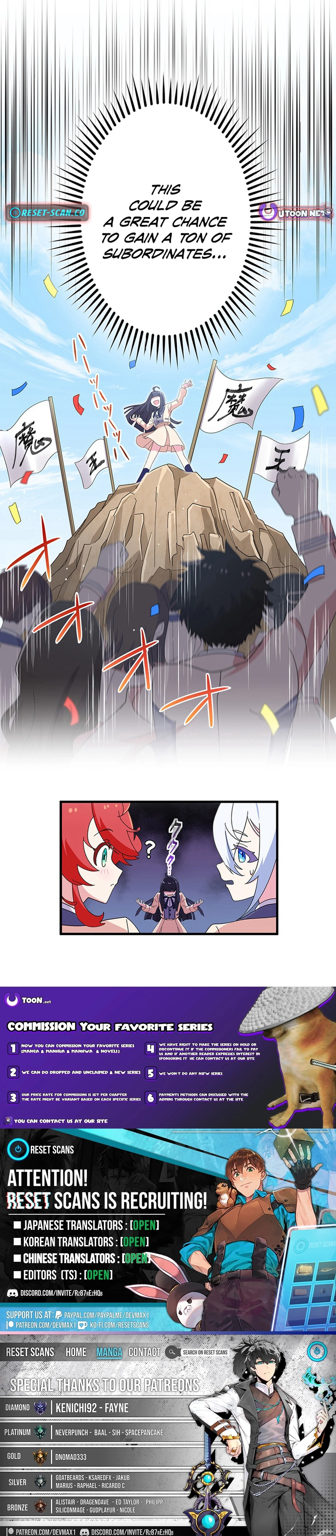 The Demon King Reincarnated as a Highschool Girl Chapter 07 Page 1