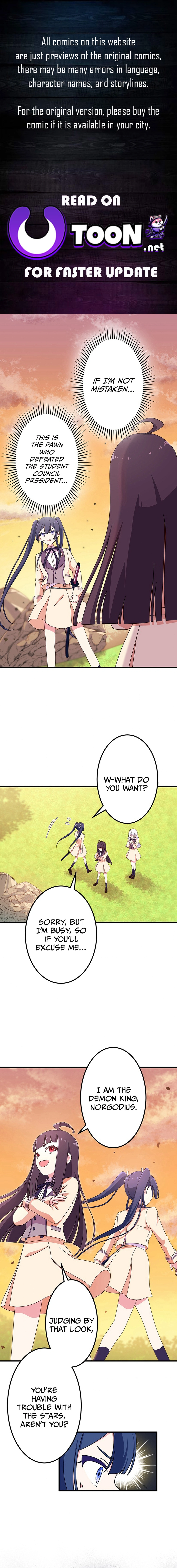 The Demon King Reincarnated as a Highschool Girl Chapter 09 Page 1