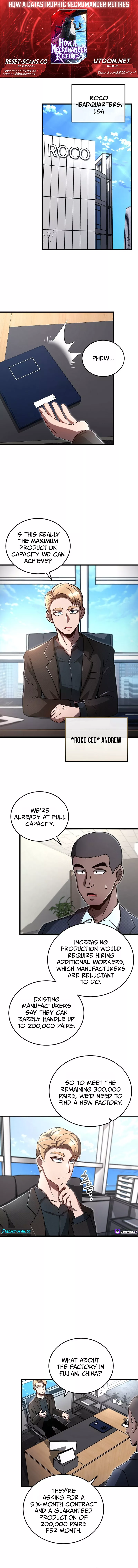 How a Catastrophic Necromancer Retires Chapter 10 Page 1