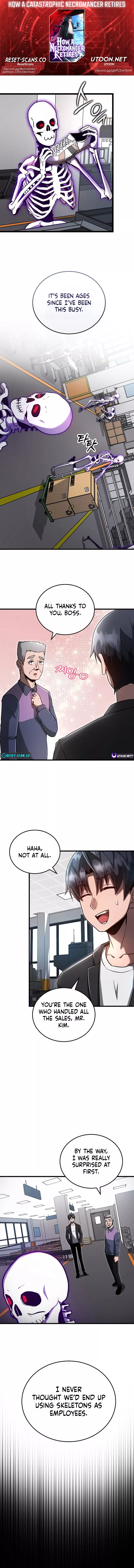 How a Catastrophic Necromancer Retires Chapter 08 Page 1