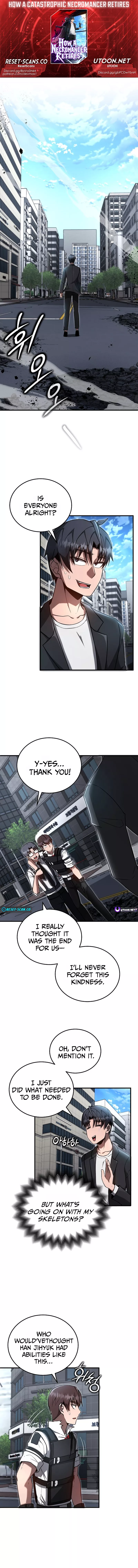 How a Catastrophic Necromancer Retires Chapter 13 Page 1