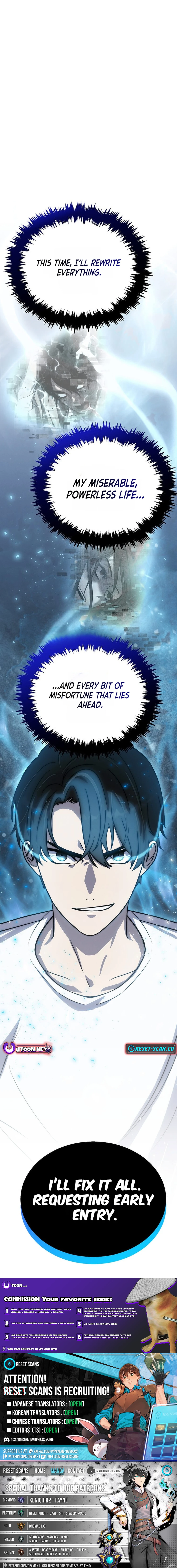 The Regressed Genius Player's Legendary Weapon Creation Chapter 03 Page 1