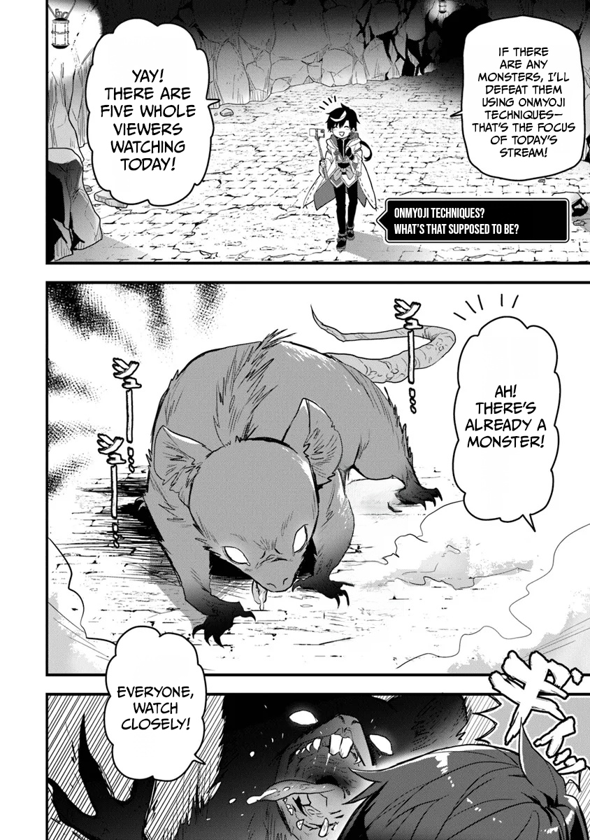 The Reincarnated Onmyoji Who Went Viral After Saving a Dungeon Streamer, and Accidentally Became a Legend When He Streamed a Super Chapter Rare Cursed Artifact - Chapter 01 Page 1