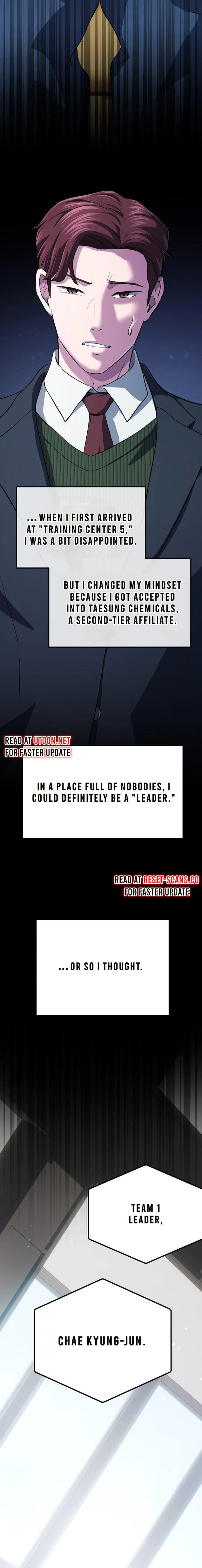 The Corporate Underdog Who Does Everything Right Chapter 05 Page 1