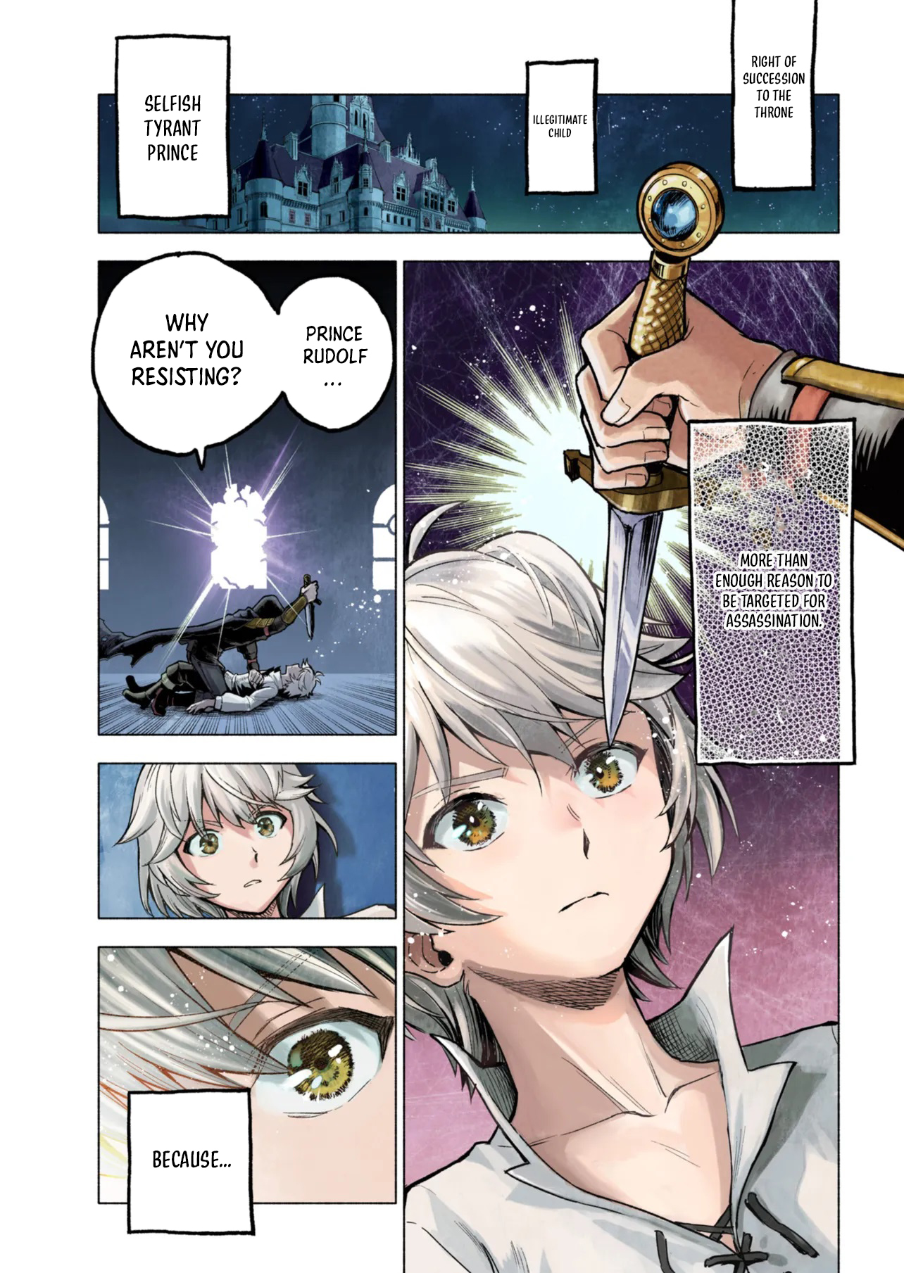 Reborn as a tyrant prince who wants to live peacefully Chapter 01 Page 1