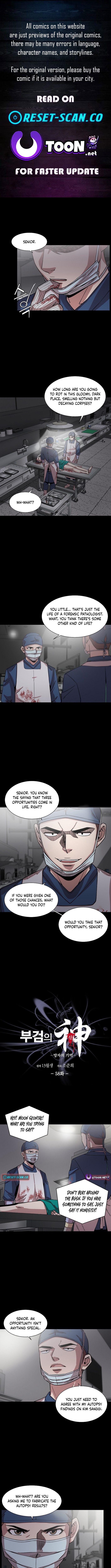 God of Autopsy Chapter 58 Page 1