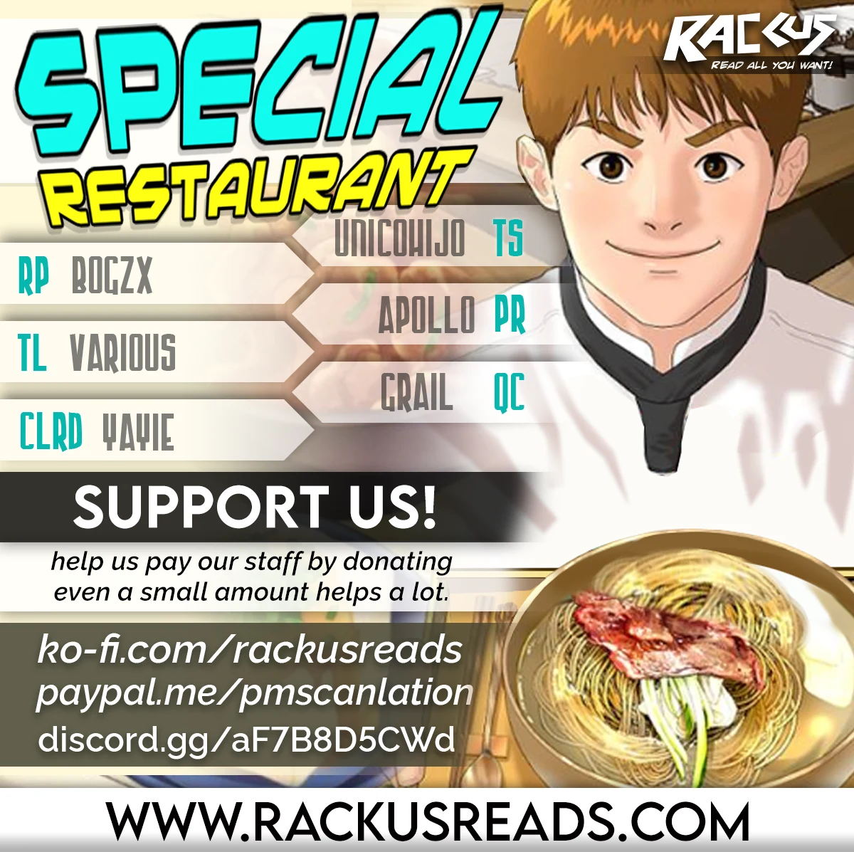 Special Restaurant Chapter 19 Page 1