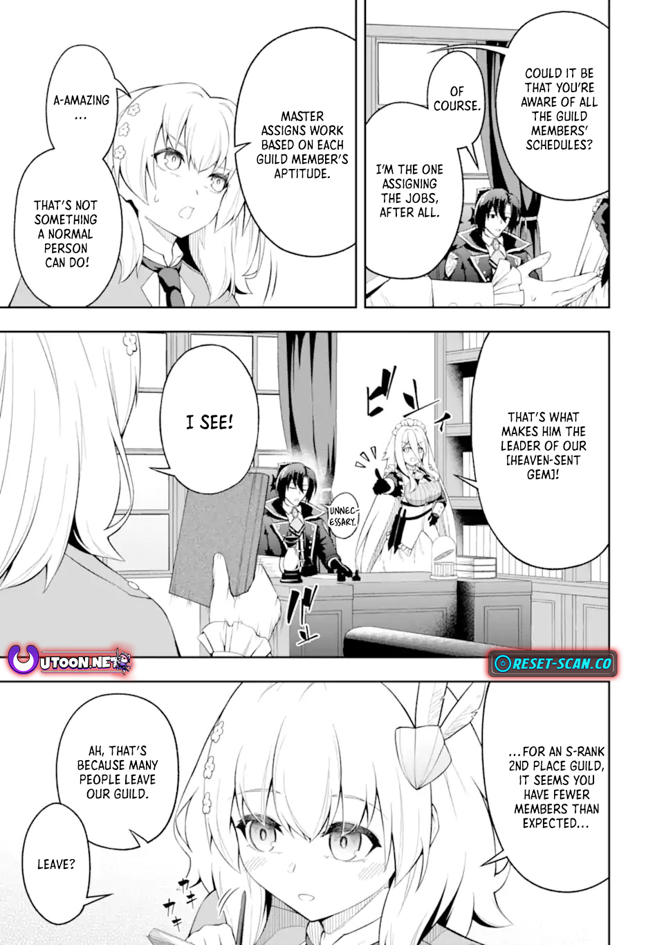 I'm the Corrupt Guild Master of the Adventurers' Guild ~For Some Reason, I'm Extremely Appreciated for Exiling People to Their Ideal Positions~ Chapter 03.3 Page 1