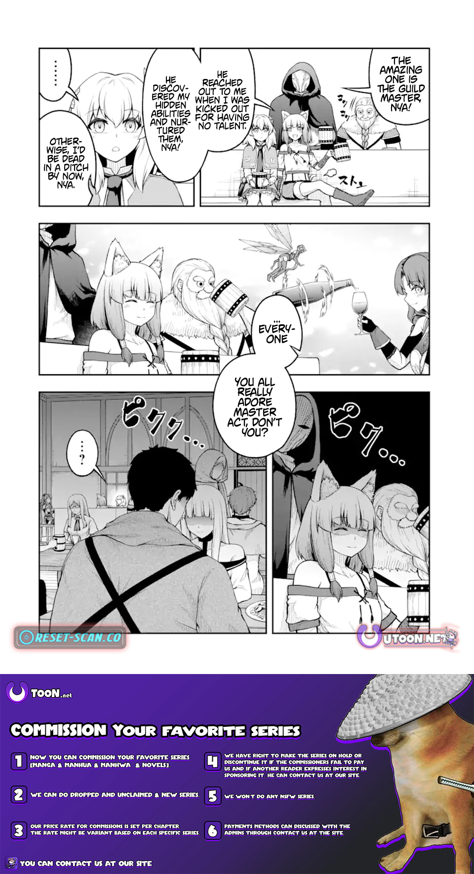 I'm the Corrupt Guild Master of the Adventurers' Guild ~For Some Reason, I'm Extremely Appreciated for Exiling People to Their Ideal Positions~ Chapter 06.2 Page 1
