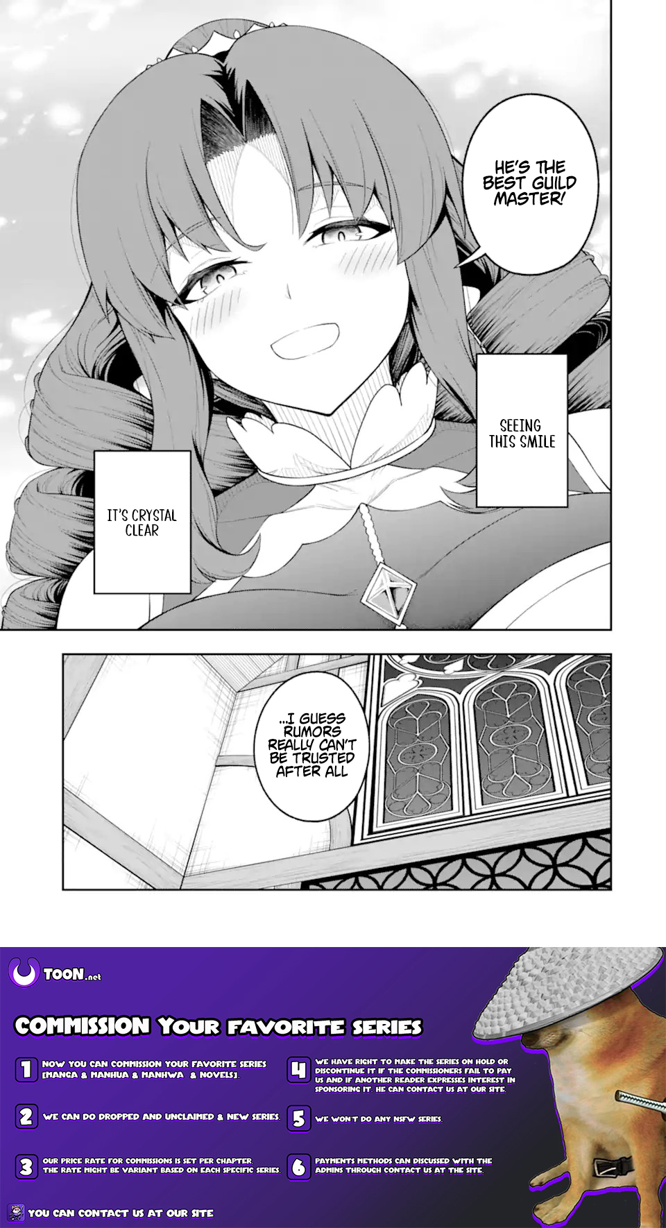 I'm the Corrupt Guild Master of the Adventurers' Guild ~For Some Reason, I'm Extremely Appreciated for Exiling People to Their Ideal Positions~ Chapter 06.3 Page 1