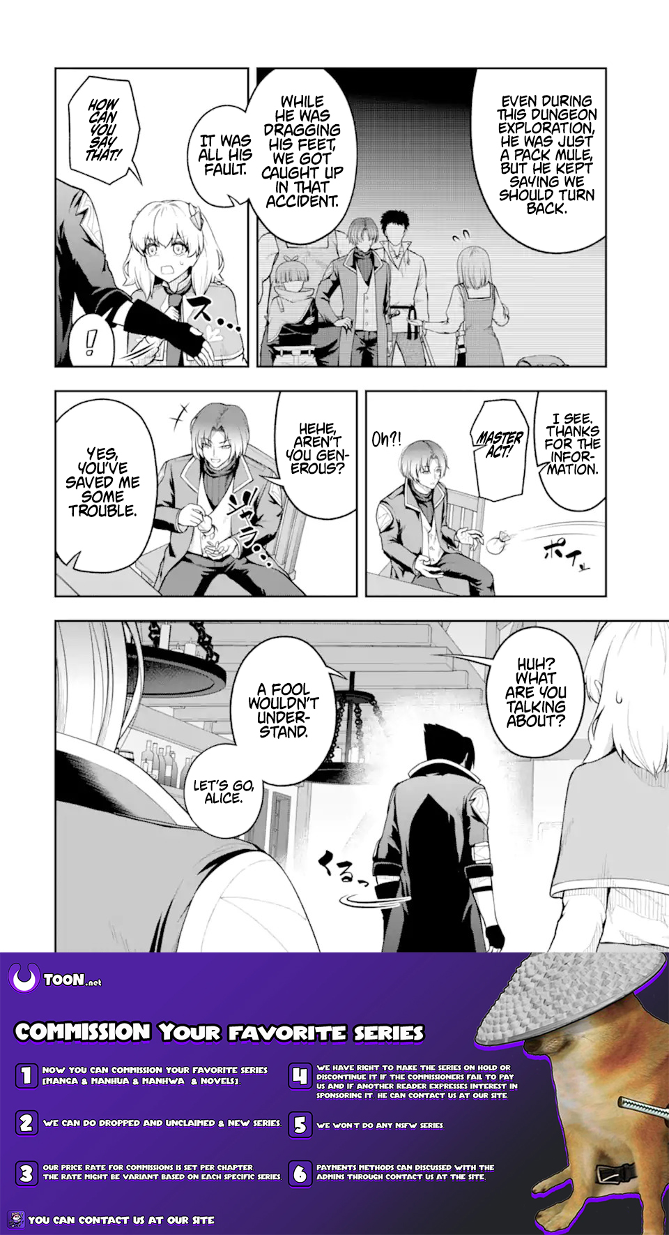 I'm the Corrupt Guild Master of the Adventurers' Guild ~For Some Reason, I'm Extremely Appreciated for Exiling People to Their Ideal Positions~ Chapter 07.1 Page 1