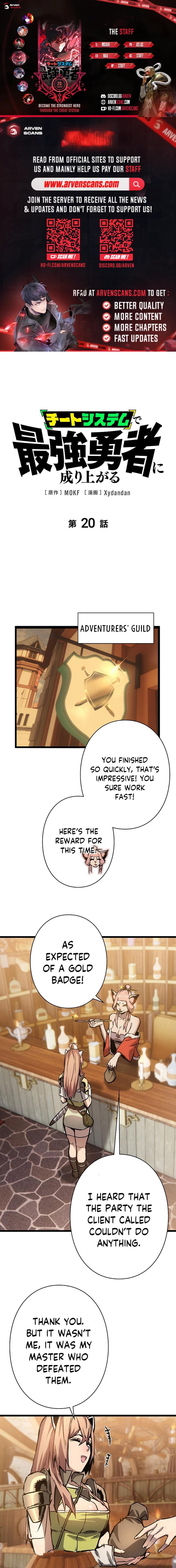 Divine Ring Descends: The Strongest Otherworld Chapter 20 Page 1