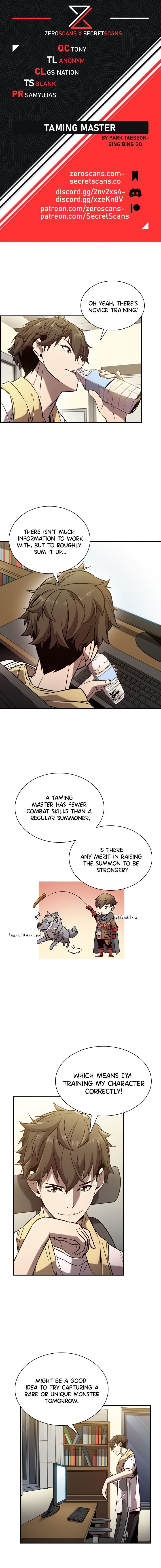 Taming Master Chapter 5 Page 1