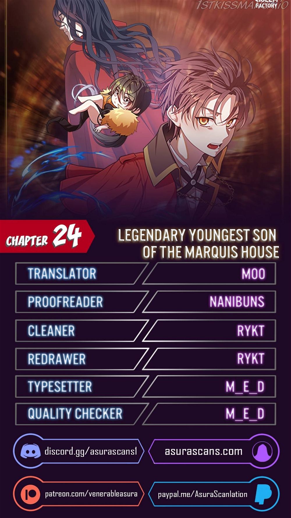 Legendary Youngest Son of the Marquis House Chapter 24 Page 1