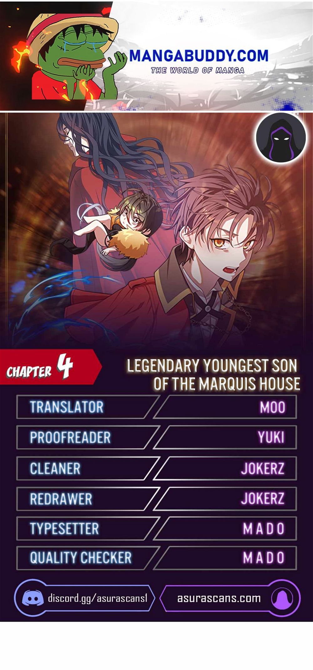 Legendary Youngest Son of the Marquis House Chapter 4 Page 1