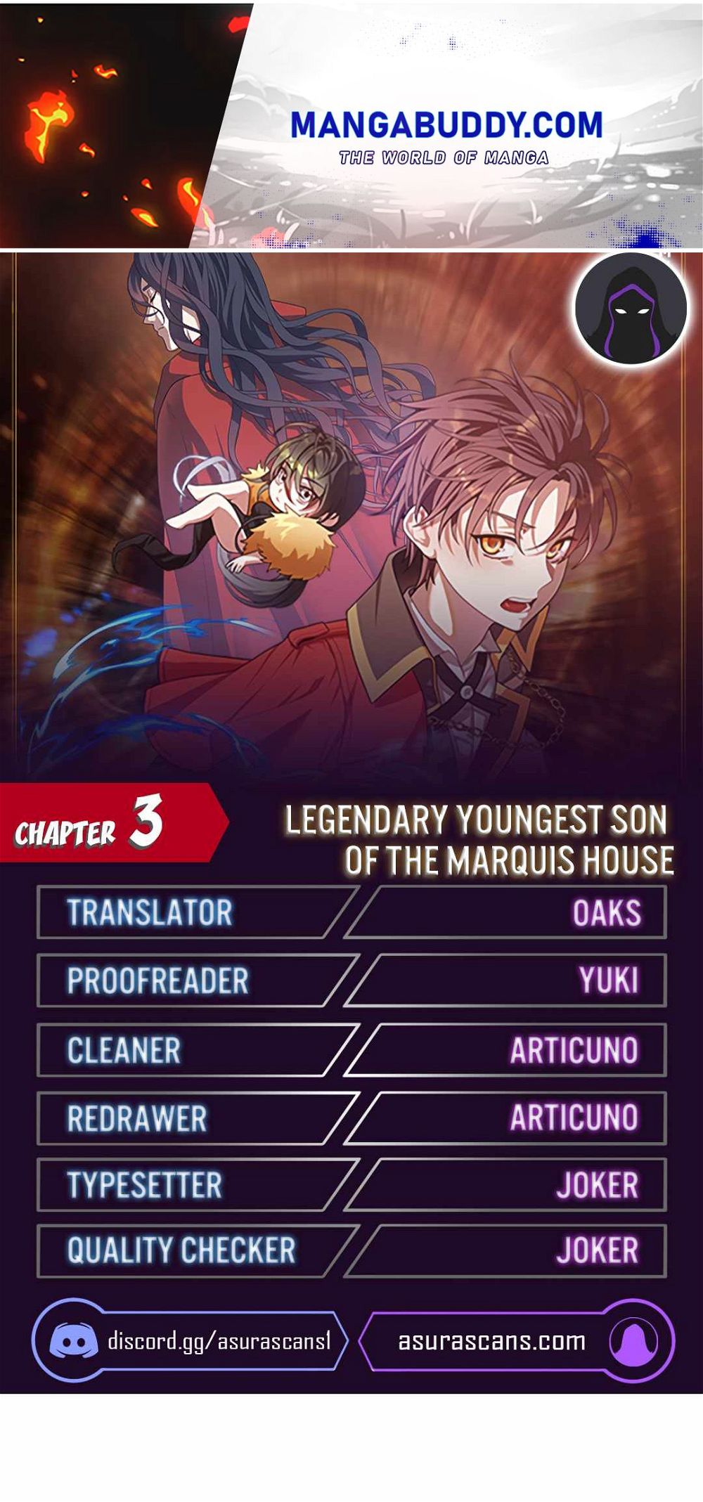 Legendary Youngest Son of the Marquis House Chapter 3 Page 1