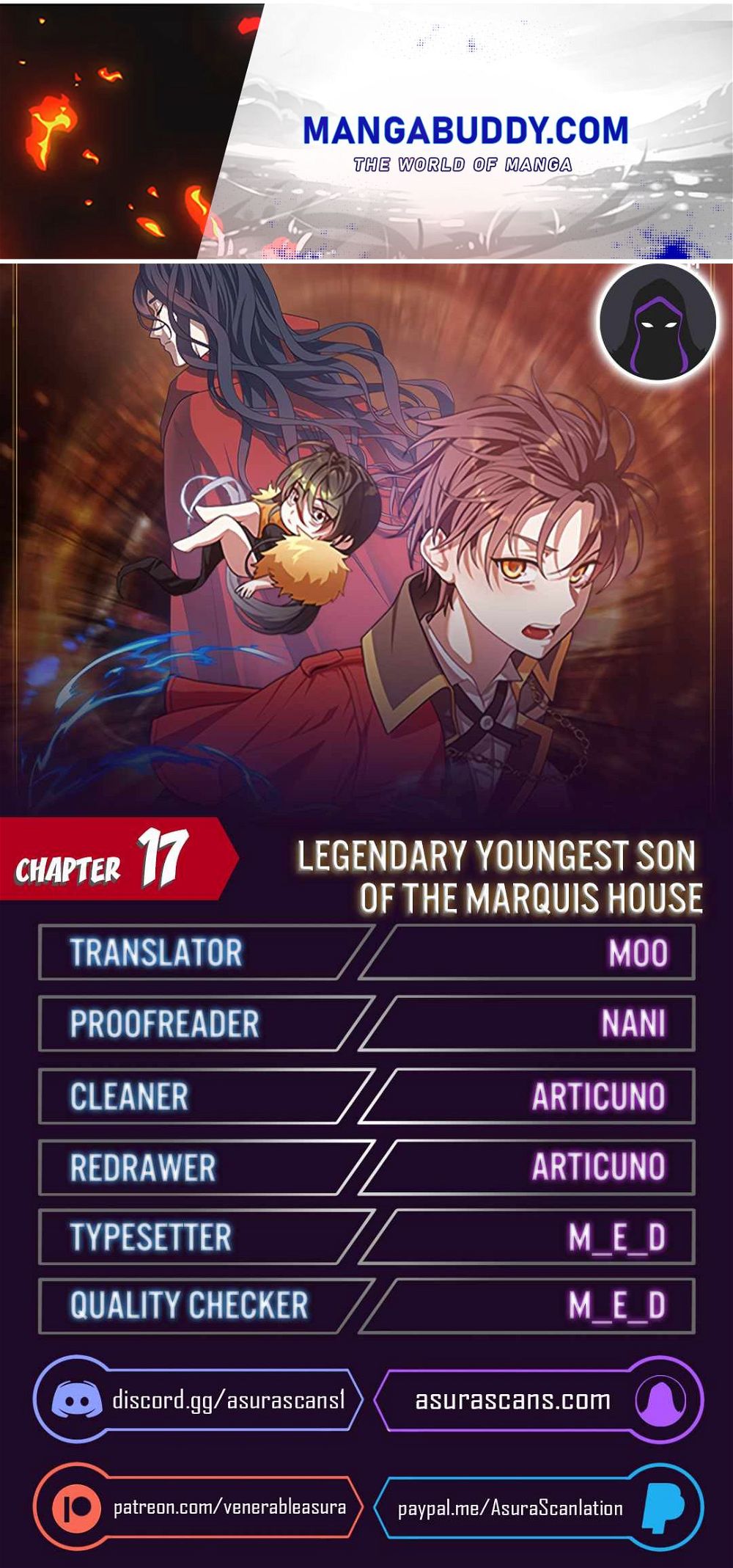 Legendary Youngest Son of the Marquis House Chapter 17 Page 1