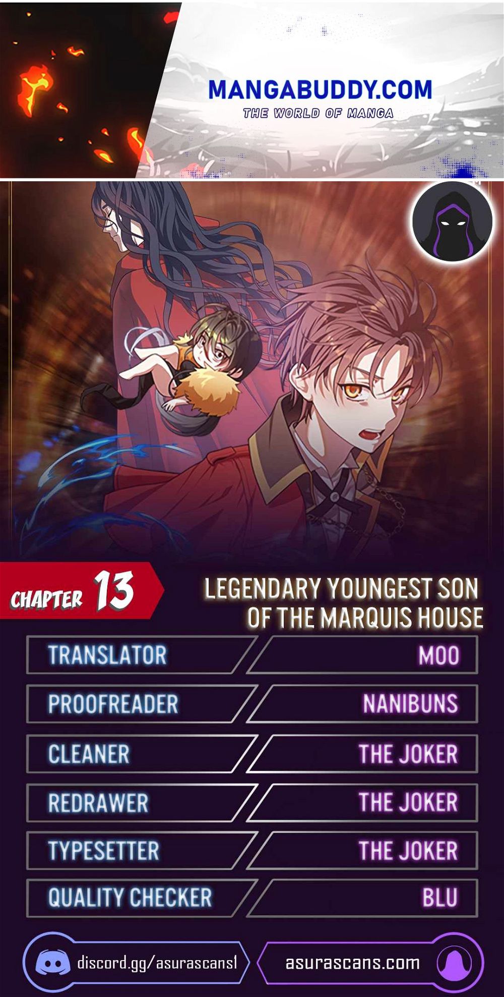 Legendary Youngest Son of the Marquis House Chapter 13 Page 1