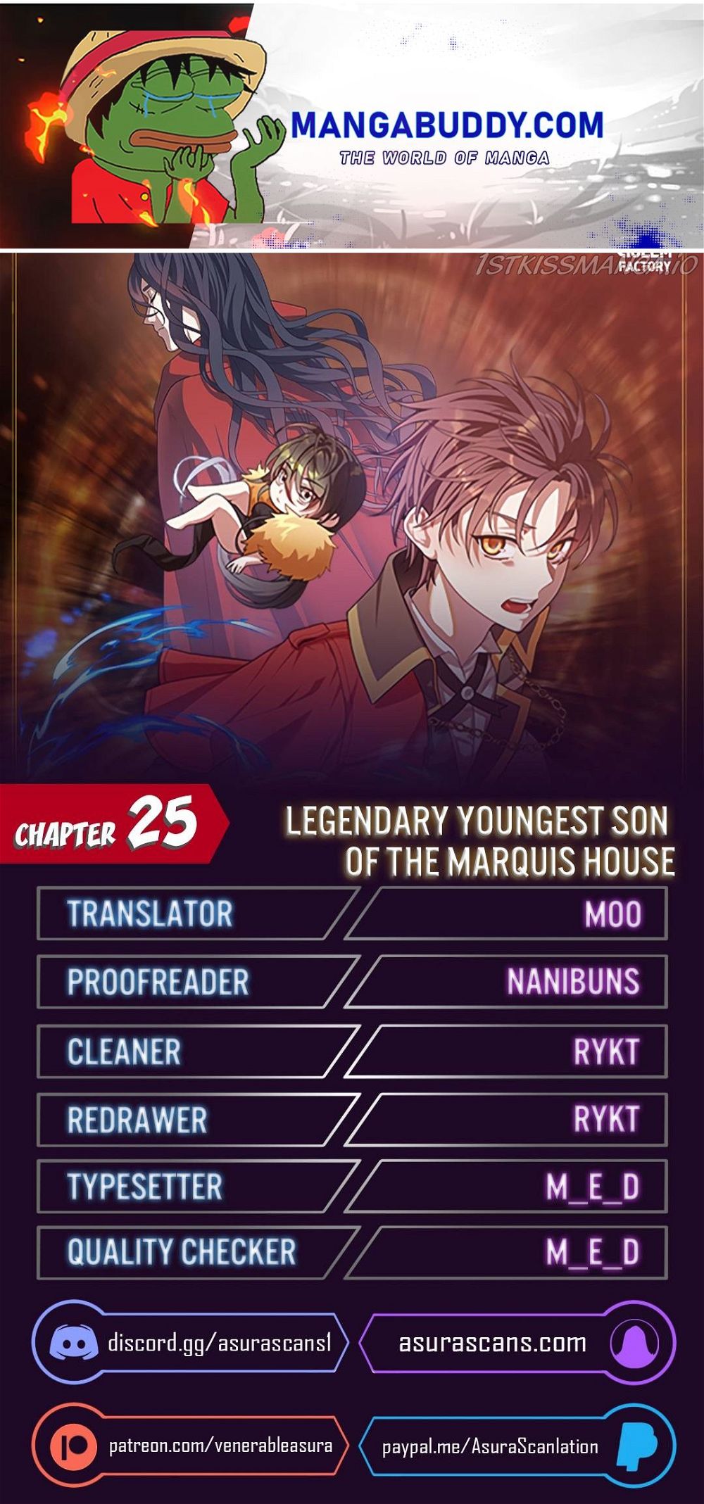 Legendary Youngest Son of the Marquis House Chapter 25 Page 1