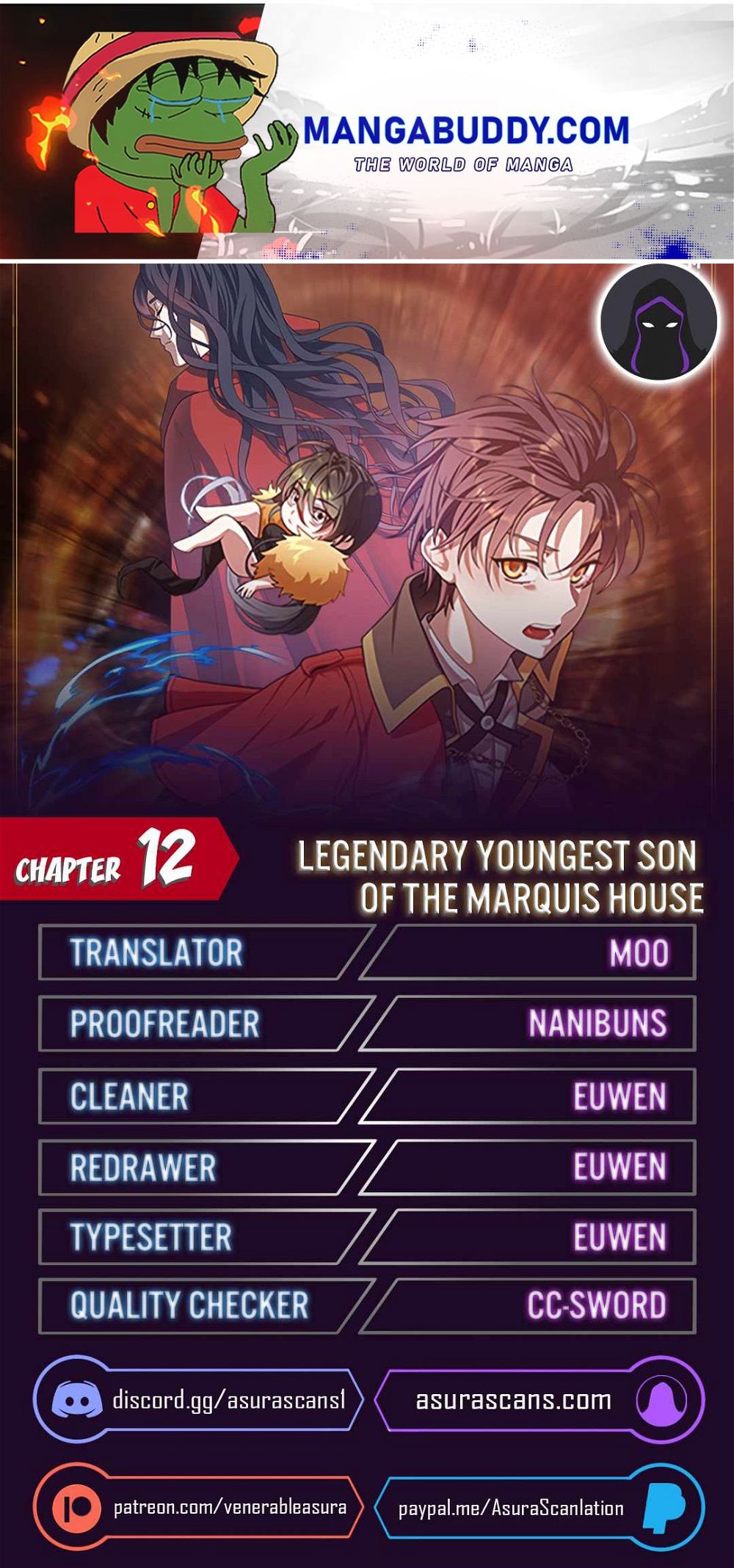 Legendary Youngest Son of the Marquis House Chapter 12 Page 1