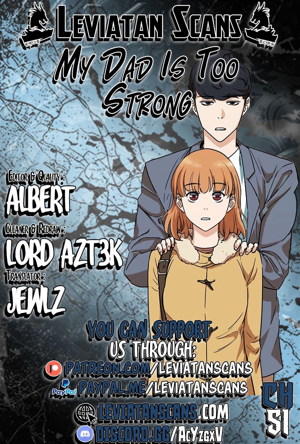 My Dad Is Too Strong Chapter 51 Page 1