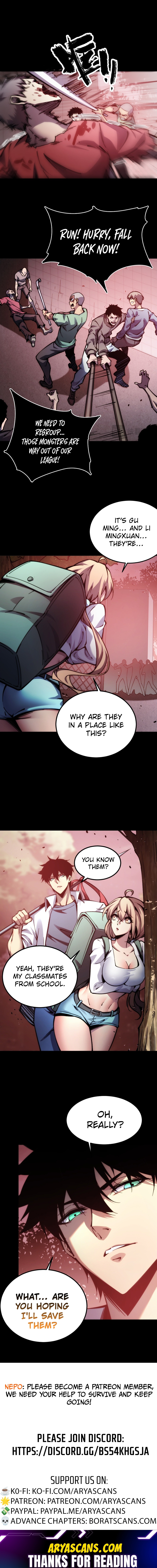 The End of the World: The Emperor Banner invites all female disciples to take their seats Chapter 04 Page 1