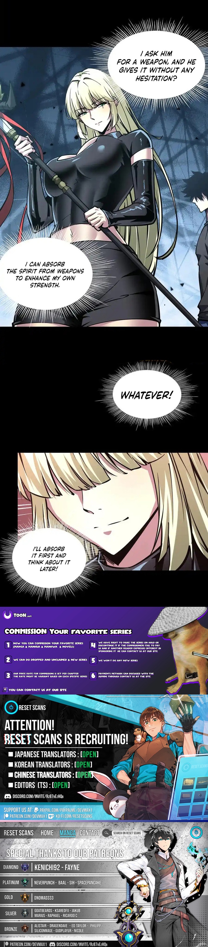 The End of the World: The Emperor Banner invites all female disciples to take their seats Chapter 17 Page 1