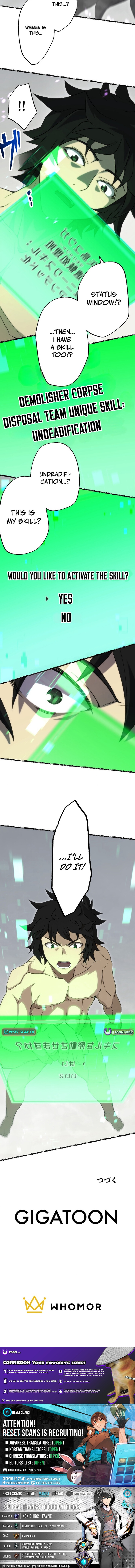 The Cursed Skill “Undeadification” Made Me the Ultimate Invincible Necromancer Chapter 04 Page 1