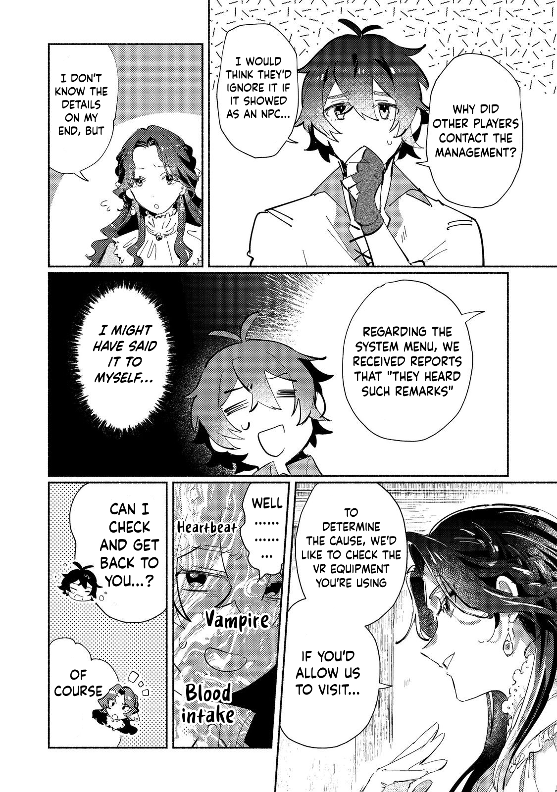 A Vampire Novelist Plays a VRMMORPG Chapter 02.2 Page 1