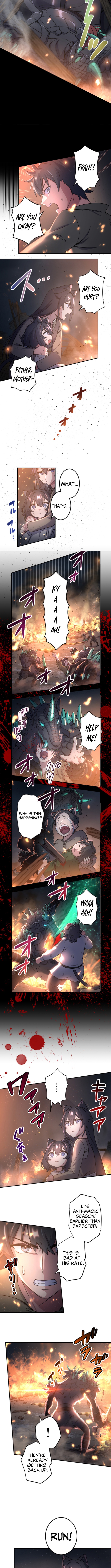 I Was a Sword When I Reincarnated (MangaToon) Chapter 02 Page 1