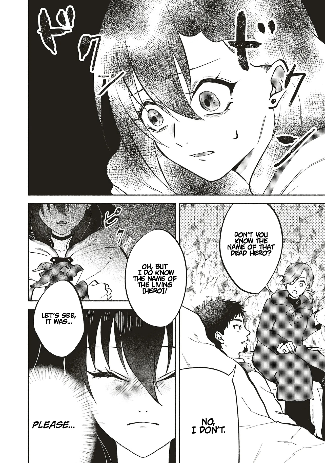 Three years had passed since I began living at the bottom of the abyss. In that time, I had evolved from a "White Mage" to a "Holy Witch". Chapter 05.1 Page 1