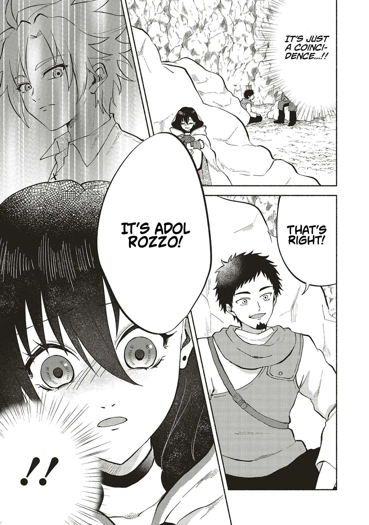 Three years had passed since I began living at the bottom of the abyss. In that time, I had evolved from a "White Mage" to a "Holy Witch". Chapter 05.1 Page 1
