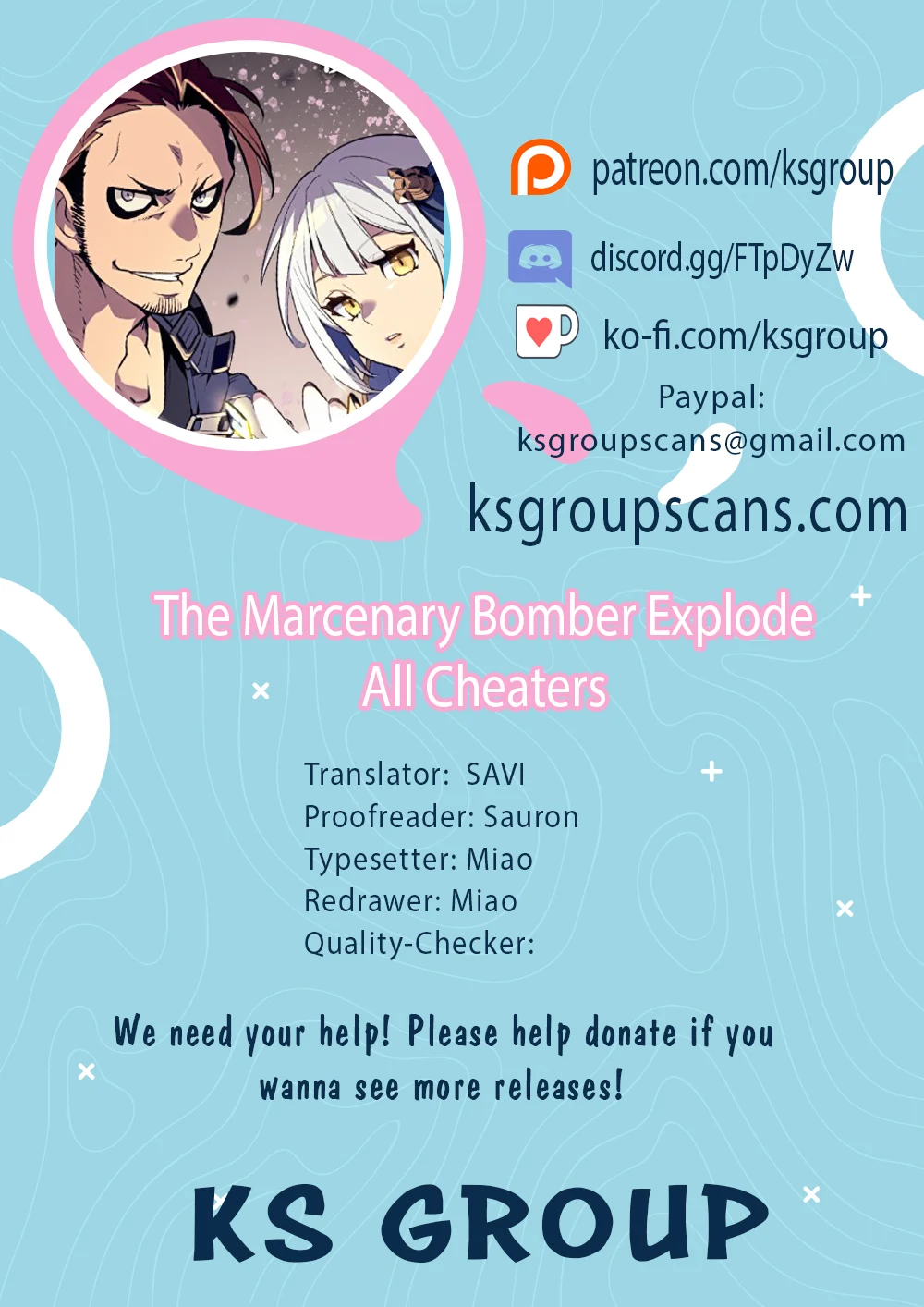 The Mercenary Bomber Explodes All Cheaters Chapter 03 Page 1