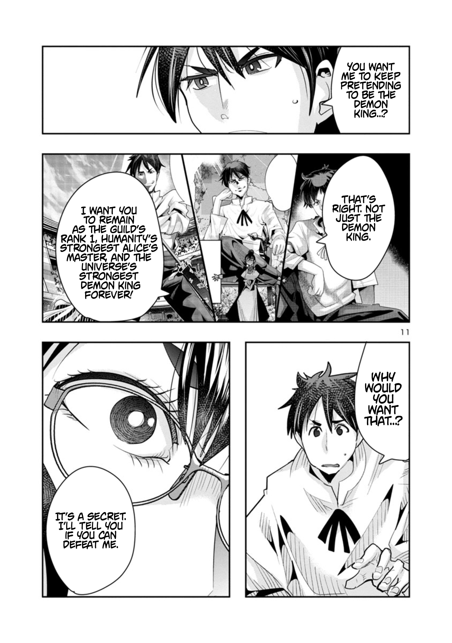 My Disciple Has Become the Strongest Human Before I Knew It, and I, A Master With No Talent, Was Mistakenly Recognized as the Strongest in the Universe Beyond That Chapter 10.1 Page 1