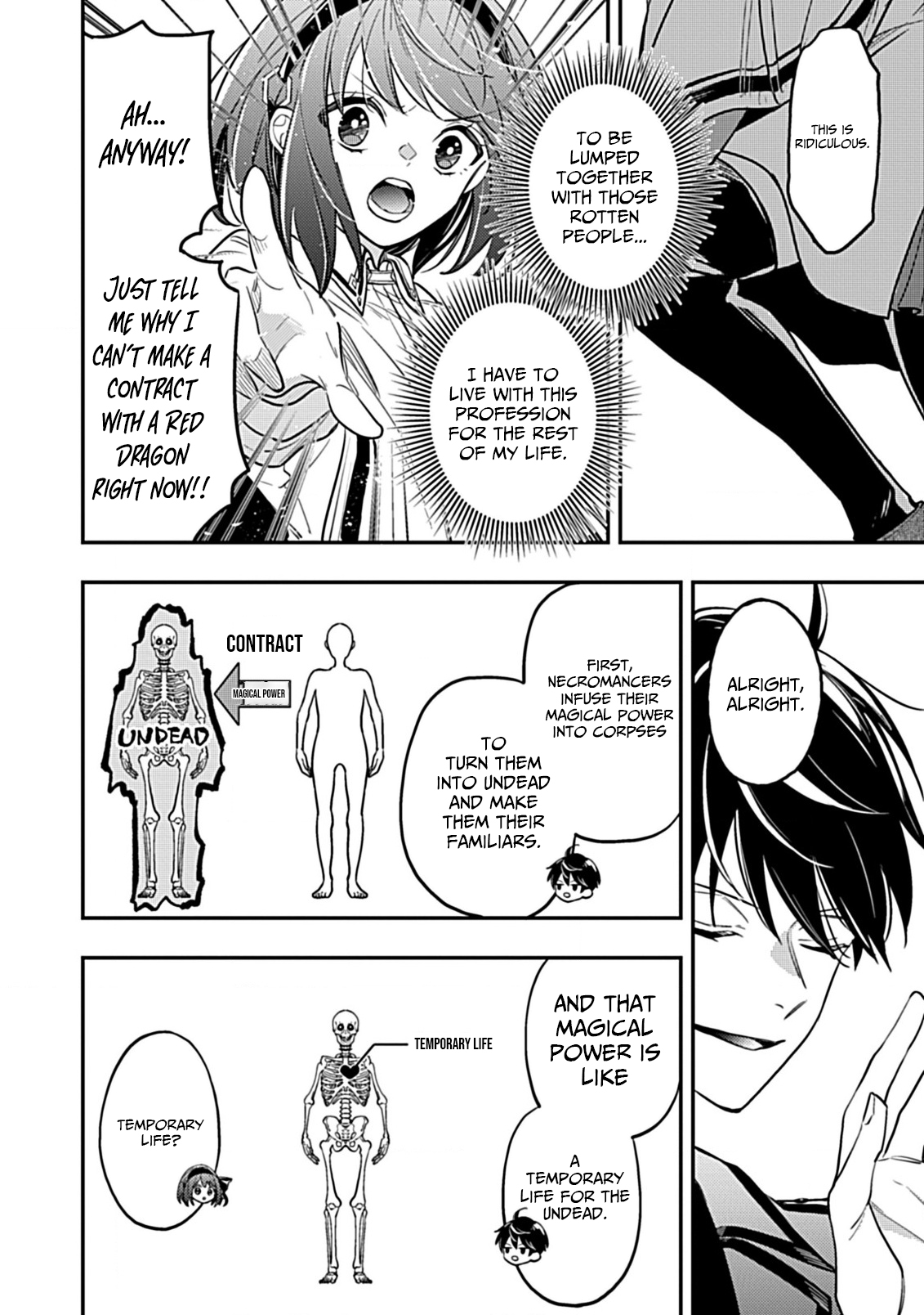 The Novice Necromancer Who Resurrected the Demon King Chapter 07.2 Page 1
