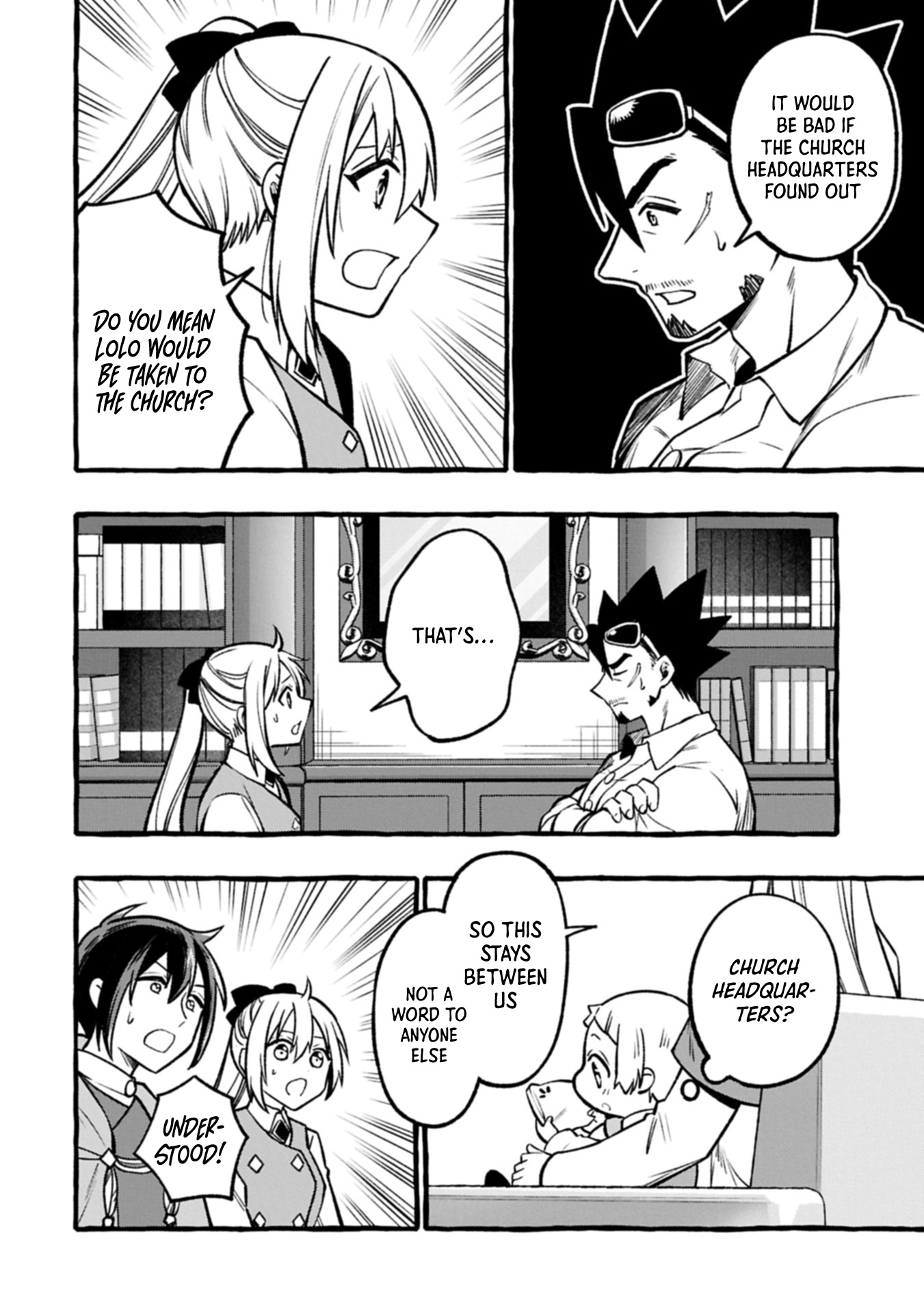 The Four Noble Siblings Won't Give Up! ~Even Though We're Little, We'll Protect Our Precious Family Together with Our Big Fluffy Friends! Chapter 05.1 Page 1