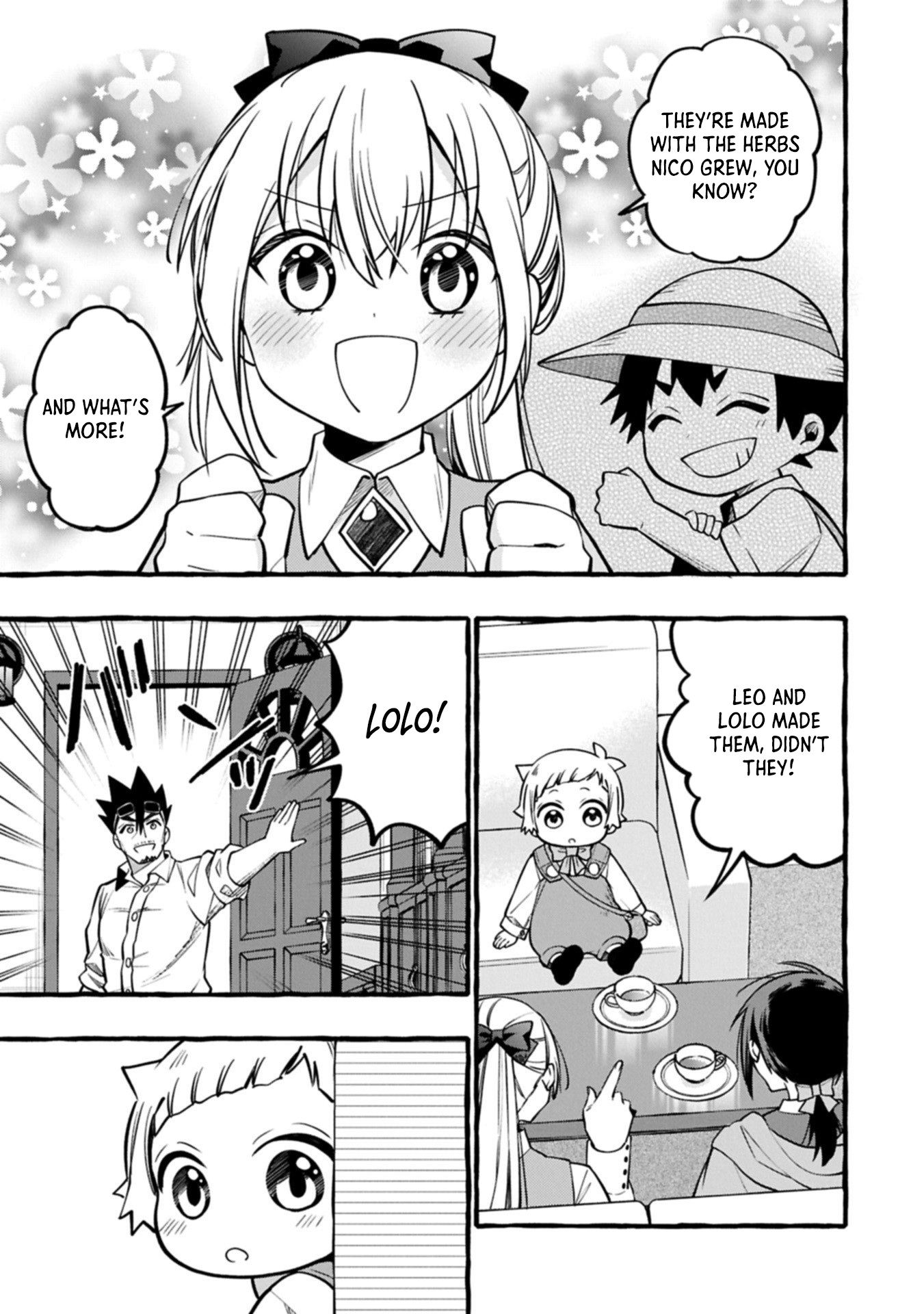 The Four Noble Siblings Won't Give Up! ~Even Though We're Little, We'll Protect Our Precious Family Together with Our Big Fluffy Friends! Chapter 07.1 Page 1