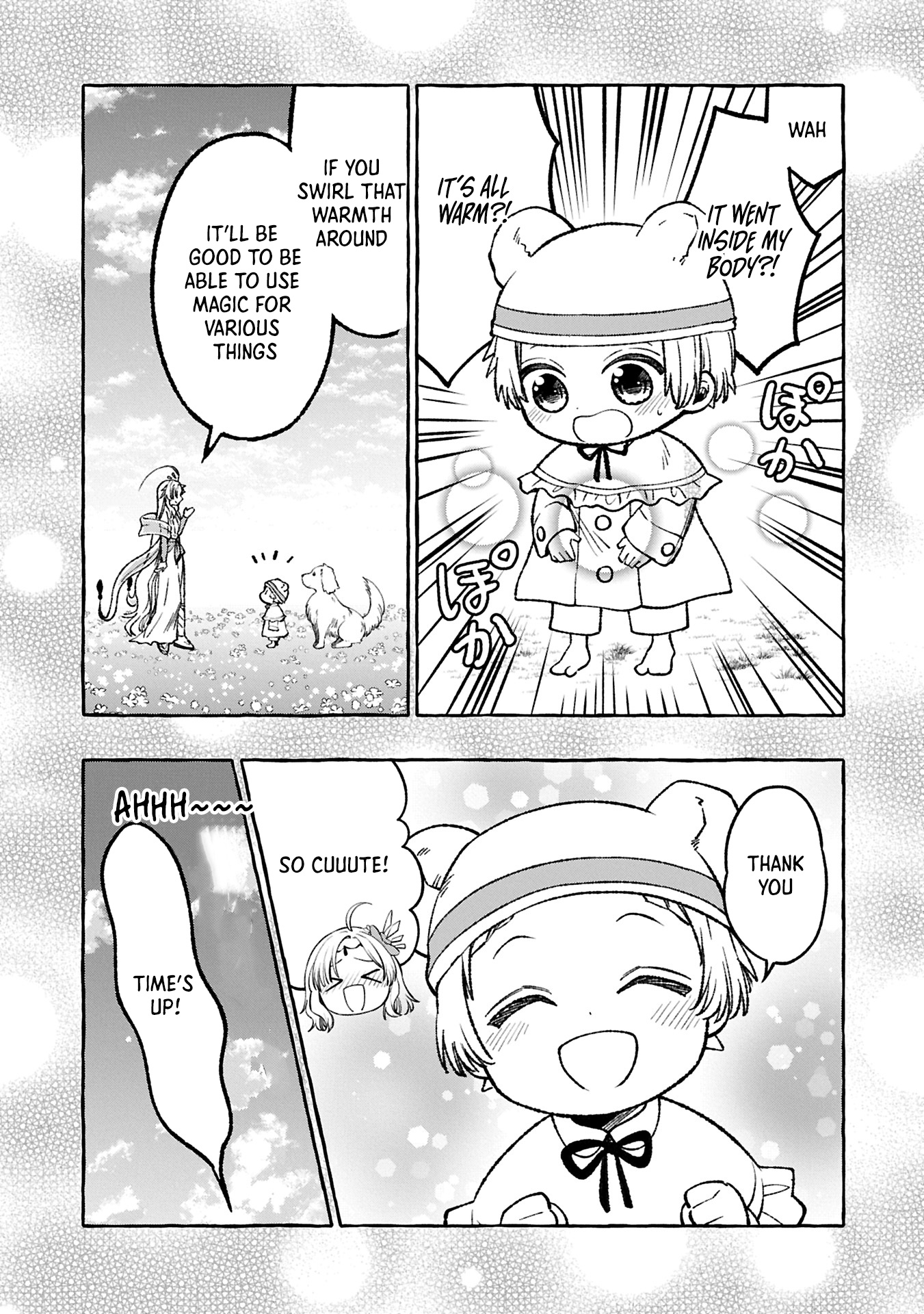 The Four Noble Siblings Won't Give Up! ~Even Though We're Little, We'll Protect Our Precious Family Together with Our Big Fluffy Friends! Chapter 02.1 Page 1
