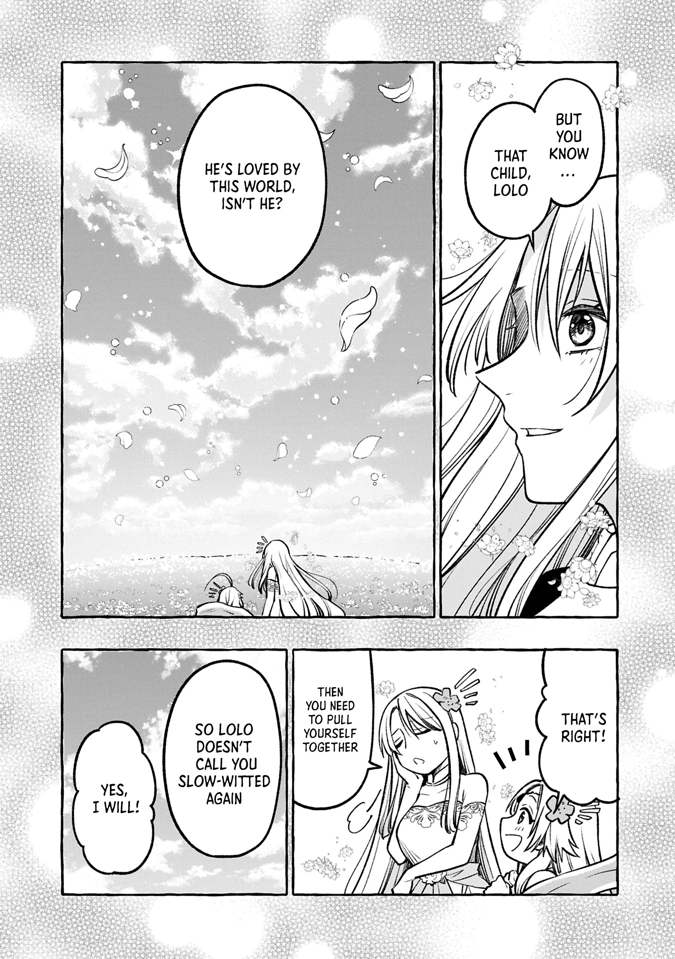 The Four Noble Siblings Won't Give Up! ~Even Though We're Little, We'll Protect Our Precious Family Together with Our Big Fluffy Friends! Chapter 03.2 Page 1