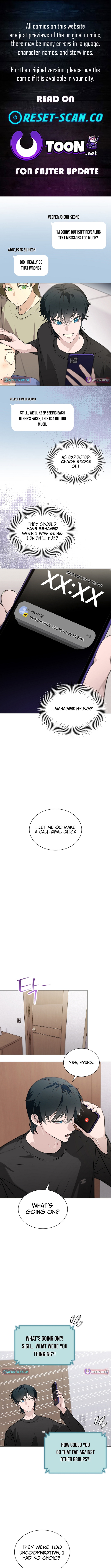 Saving the Doomed Idols with My Touch Chapter 72 Page 1