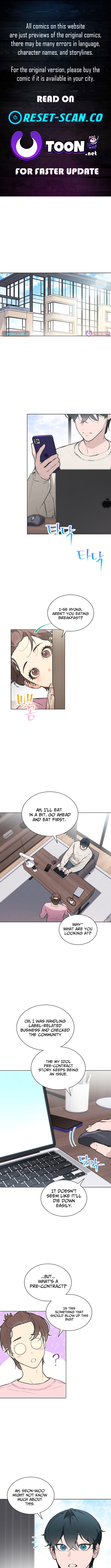 Saving the Doomed Idols with My Touch Chapter 73 Page 1