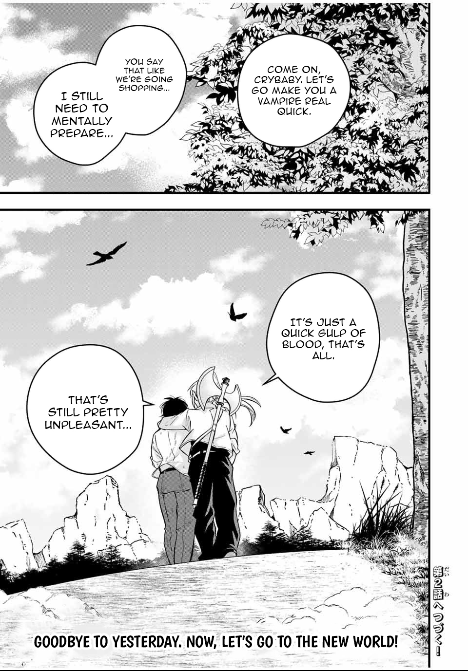 Blood Skills for Surviving in Another World Chapter 01 Page 1