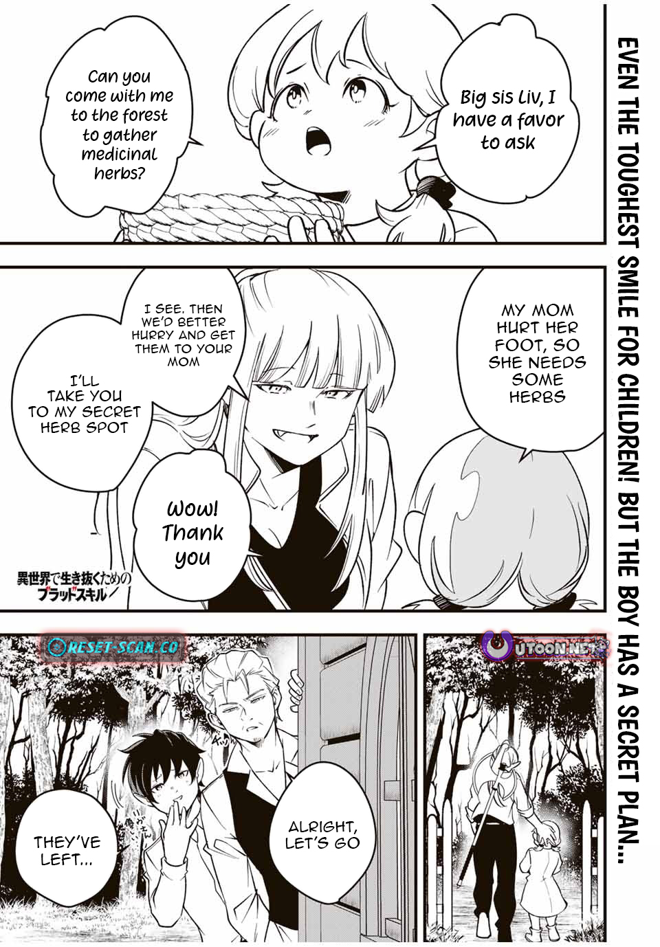 Blood Skills for Surviving in Another World Chapter 04 Page 1