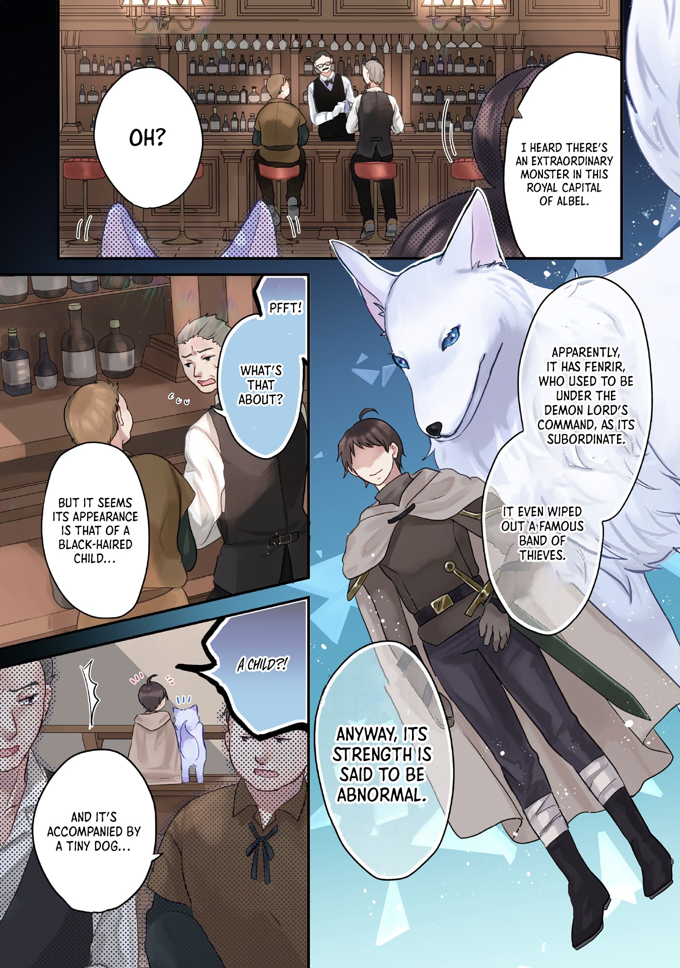 My Easygoing Otherworld Life Raised in the Mountains ~ Pampered by Fluffy and Strongest Beings, Enjoying My Second Life to the Fullest ~ Chapter 01 Page 1