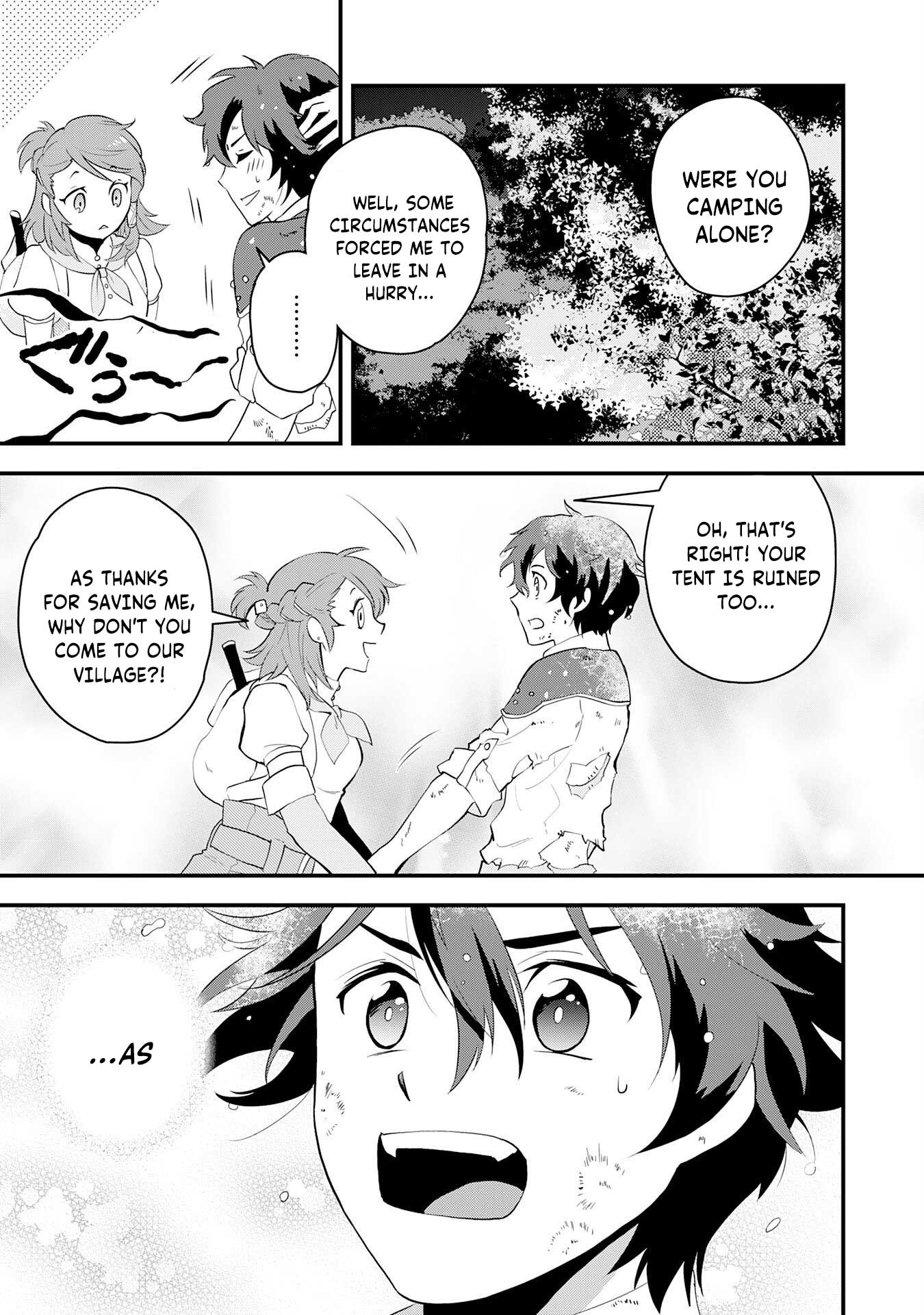 Thanks to the absurd skill [If the Wind Blows, the Barrel Maker Prospers], my life in another world is unpredictable (in a good way) ~ When I took "shelter from the rain" as my skill suggested, a legendary dragon became my companion, and before I knew it, I had saved the kingdom ~ Chapter 01 Page 1