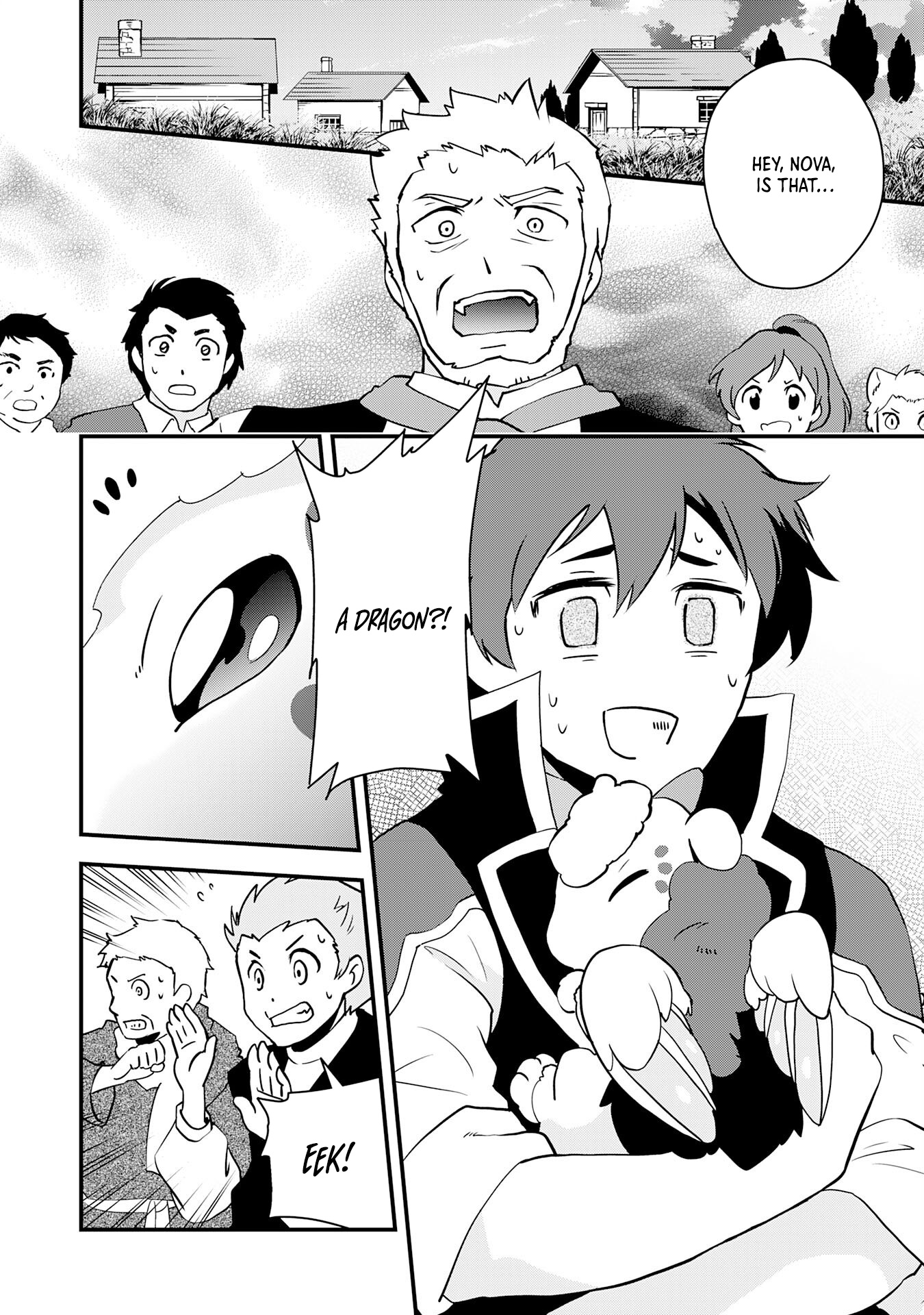 Thanks to the absurd skill [If the Wind Blows, the Barrel Maker Prospers], my life in another world is unpredictable (in a good way) ~ When I took "shelter from the rain" as my skill suggested, a legendary dragon became my companion, and before I knew it, I had saved the kingdom ~ Chapter 03 Page 1